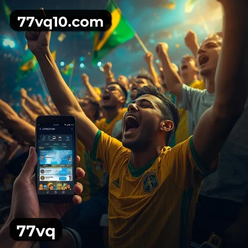Aplicativo móvel 77vq para iOS e Android